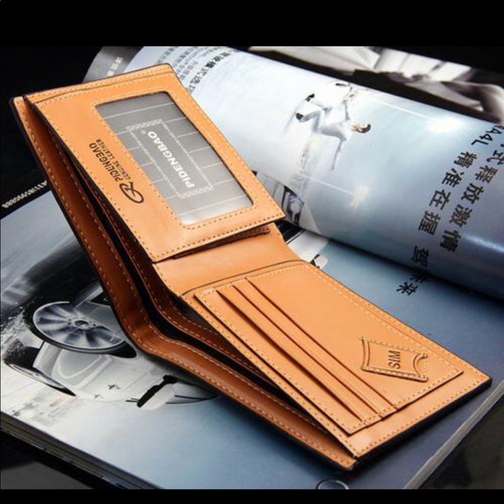 Men’s Genuine Leather wallet! NWT - Picture 2 of 5